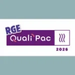 1- logo RGE QualiPAC 2026, certification de Frédéric Foucher de Foucher Solution Confort